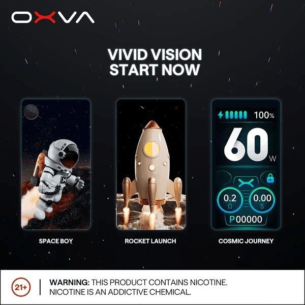 OXVA VPRIME至尊雙模式大小煙電子煙主機購買推薦