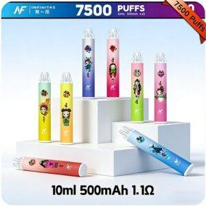 INF無限7500口|鬼滅之刃聯名一次性電子煙 · 20款風味 · 台灣現貨