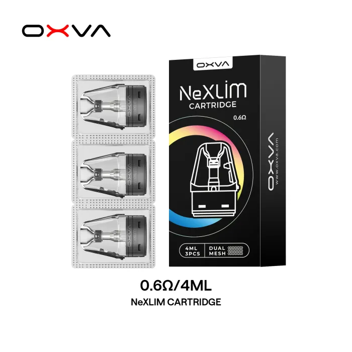 【大蠻牛空倉】OXVA NEXLIM 大蠻牛專用 4ML 頂部注油空煙彈 (3入裝) - 雙網狀線圈防漏可重複注油:圖片 5