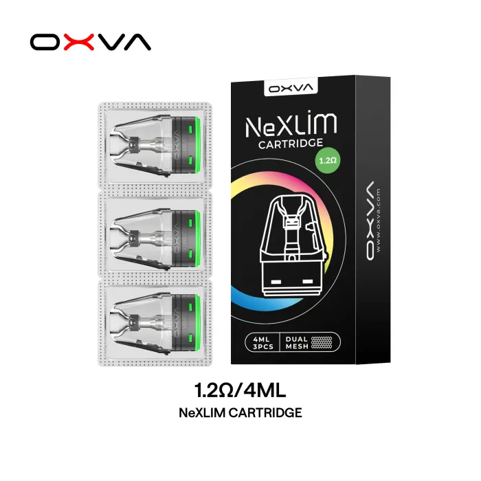 【大蠻牛空倉】OXVA NEXLIM 大蠻牛專用 4ML 頂部注油空煙彈 (3入裝) - 雙網狀線圈防漏可重複注油:圖片 4